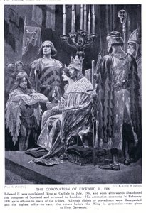 Kroningen af Edward II AD1308, 1920